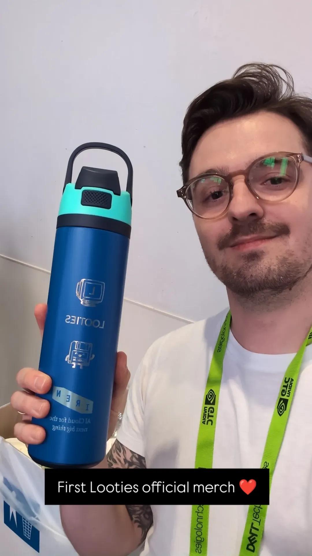 Photo from IREN's booth