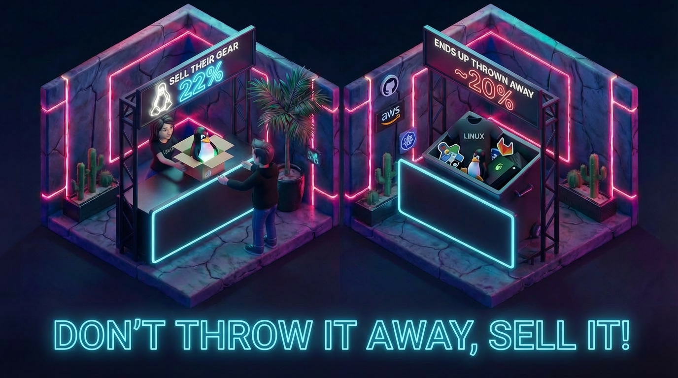 don't throw it away, sell it!