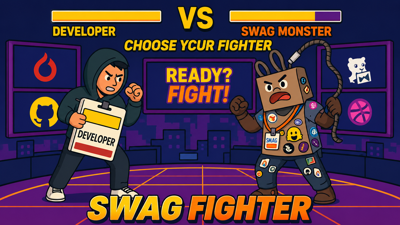 third attempt: Street Fighter Developer versus Swag Monster