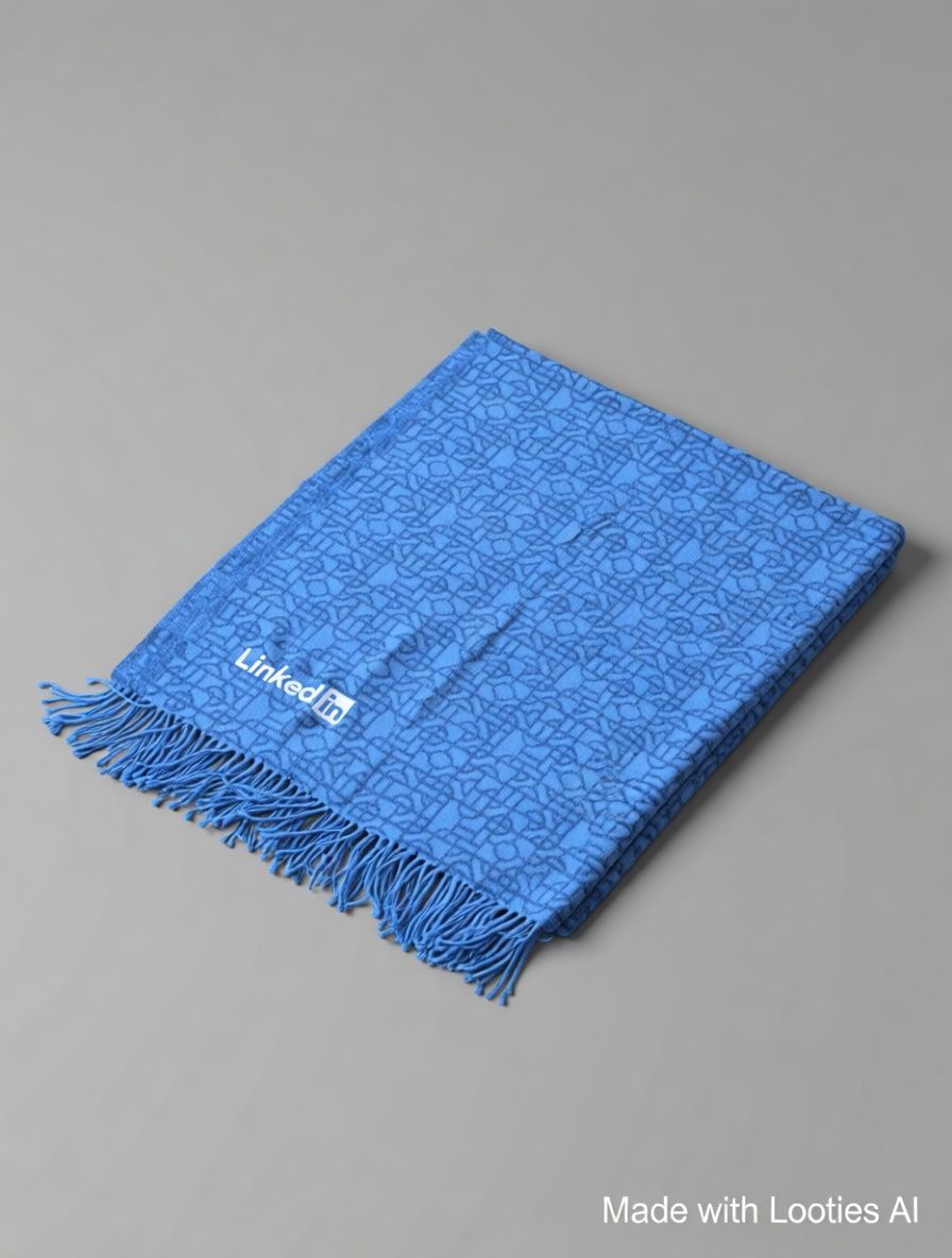 LinkedIn blue plaid - 1