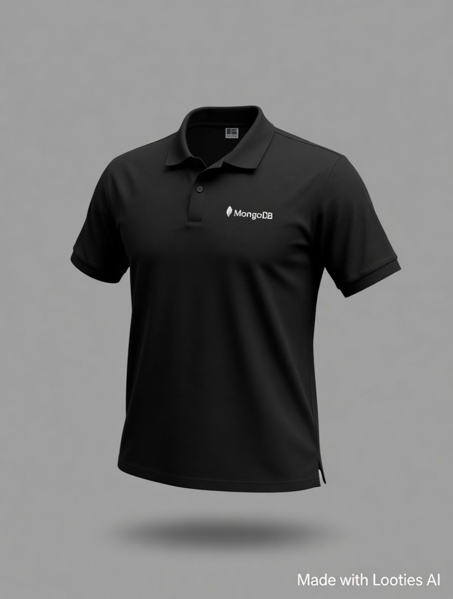 Polo Shirt MongoDB - 1