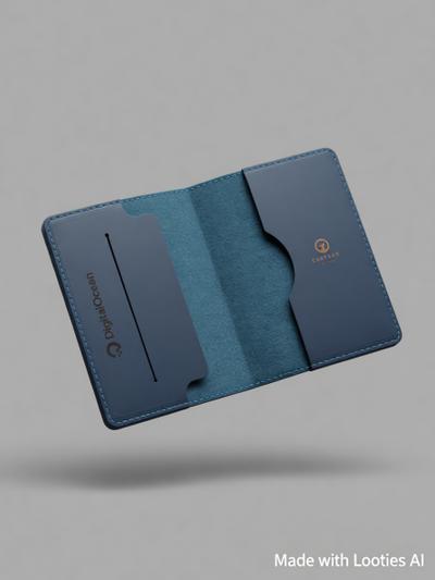 Digital Ocean Passport Leather Sleeve