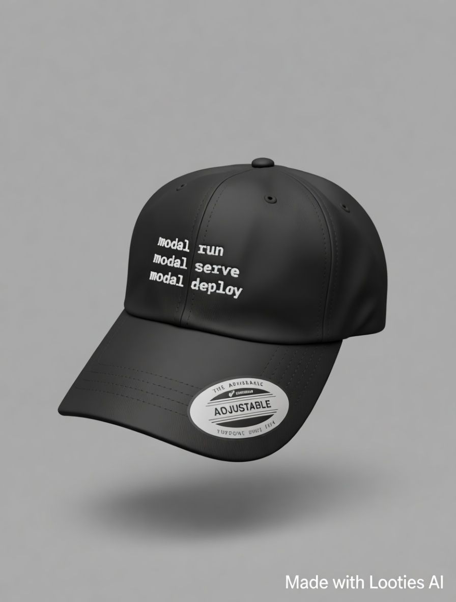 Modal 'Run, Serve, Deploy" Cap - 1