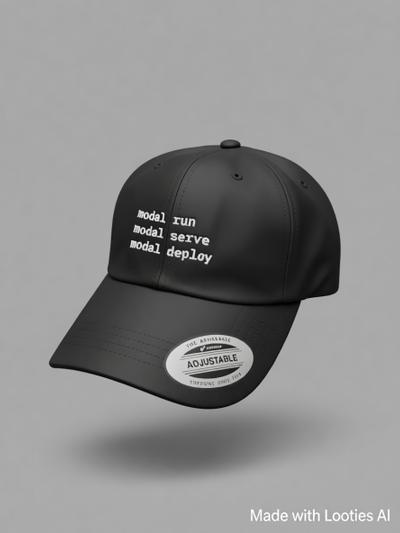 Modal 'Run, Serve, Deploy" Cap