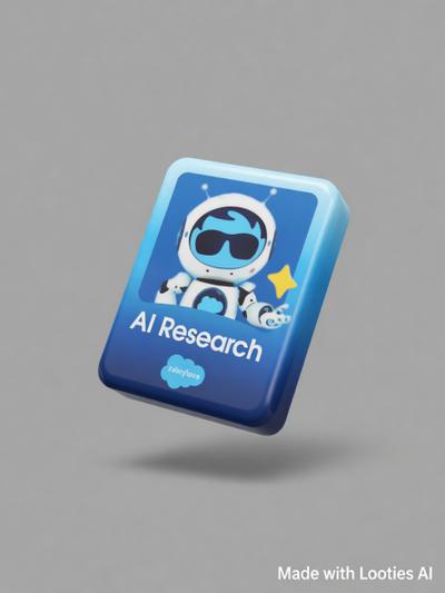 Salesforce AI Research Sticker