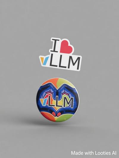 2x vLLM Stickers