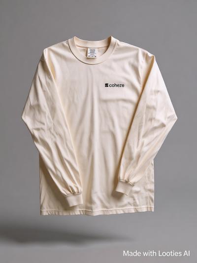 Cohere Longsleeve Cream Tee