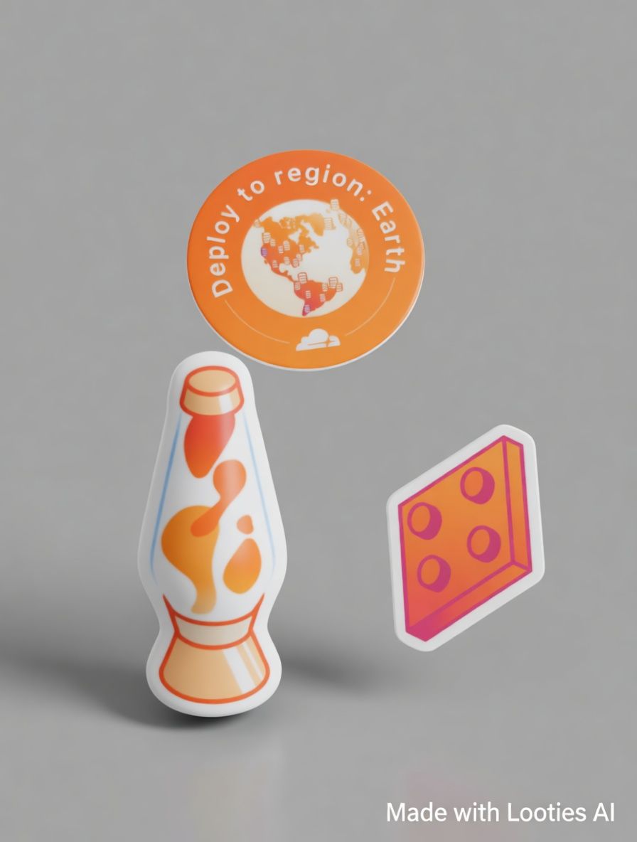 Cloudflare Stickers Pack (x3) - 1
