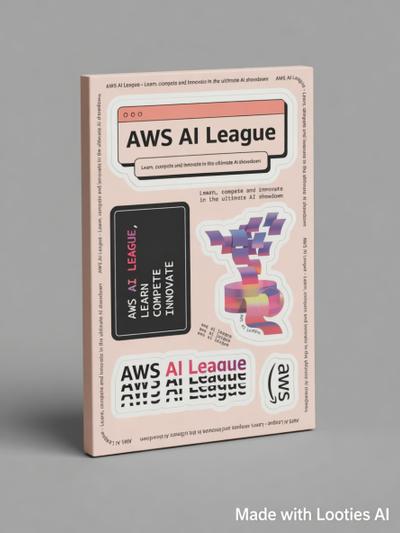 Pack of 5 Stickers AWS AI League