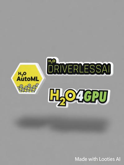 H2O AI stickers