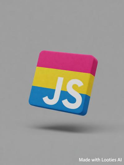Pansexual JS Sticker - Javascript