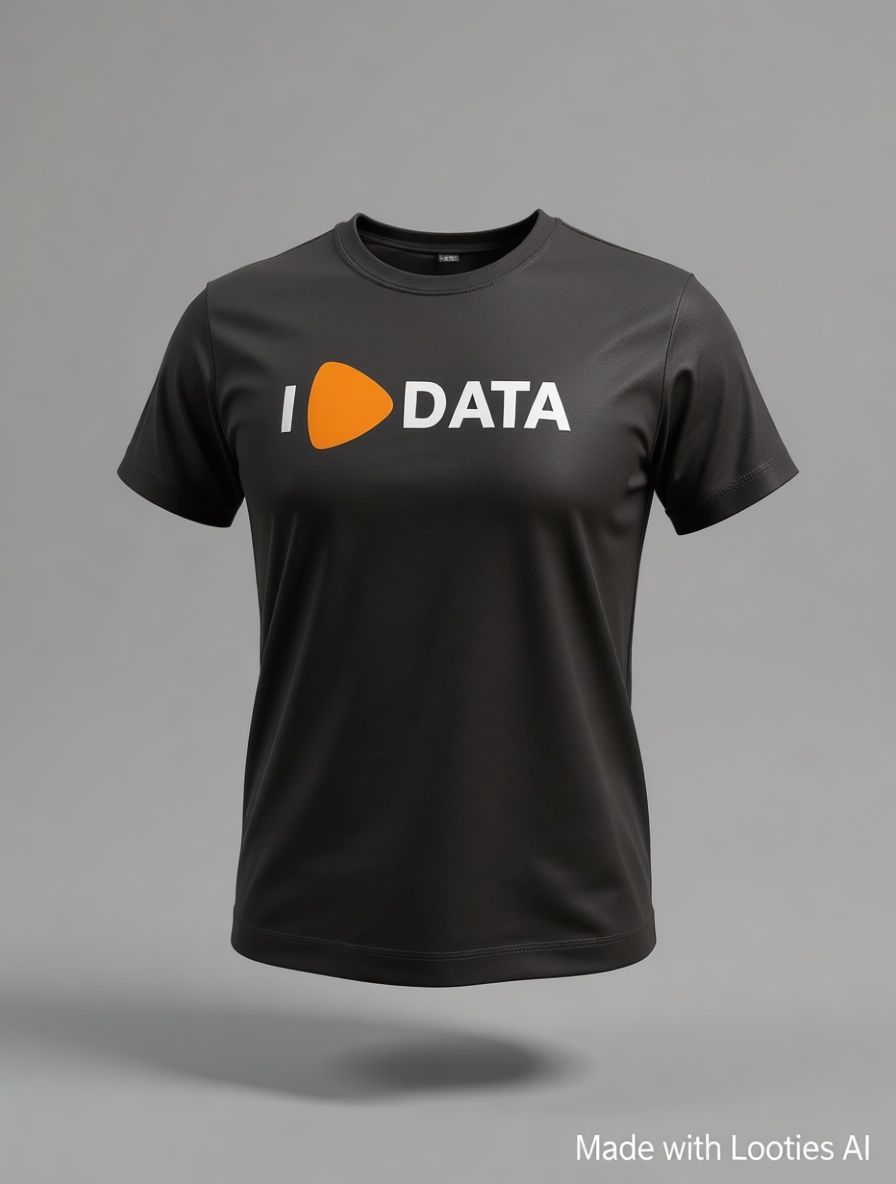 Zalando teeshirt - I Love Data - RecSys Conference 2017 - S Size - 1