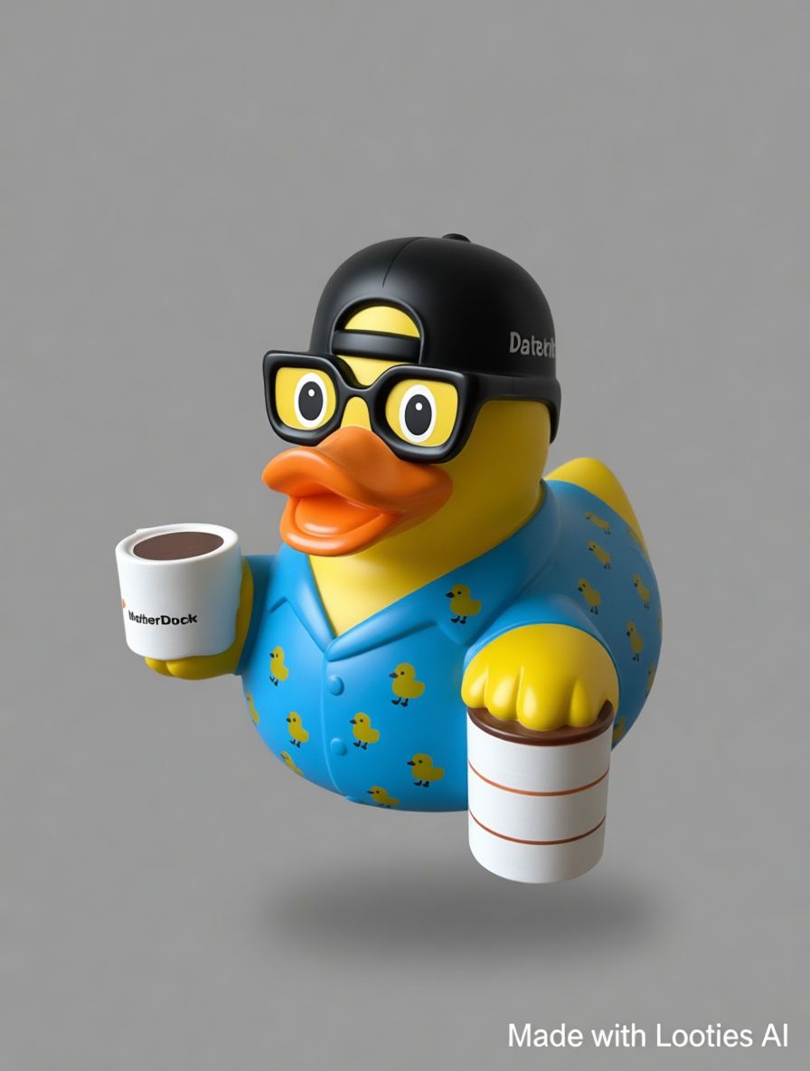 MotherDuck Rubber Duck - Image 1